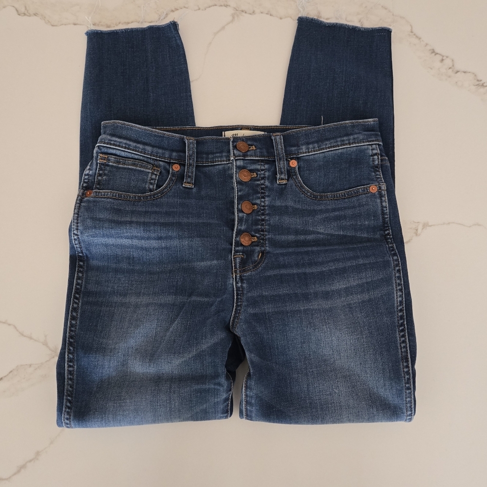 Madewell 10" High-Rise Skinny Crop - Picture 6 of 7